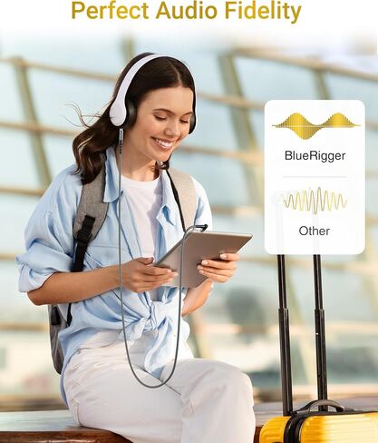 كابل صوت BlueRigger 3.5 مم إلى 6.35 مم (15 قدم، 90 درجة ثنائي الاتجاه، 3.5 مم 1/8 بوصة ذكر إلى 6.35 مم 1/4 بوصة ذكر TRS، كابل صوت ستيريو مضفر بزاوية يمين للهاتف المحمول، ومكبرات الصوت، والجيتار، ومكبر الصوت in Kuwait