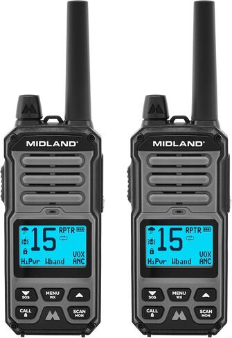 Midland GXT67 Pro GMRS Two Way Radio - 2 Pack Bundle in Saudi Arabia