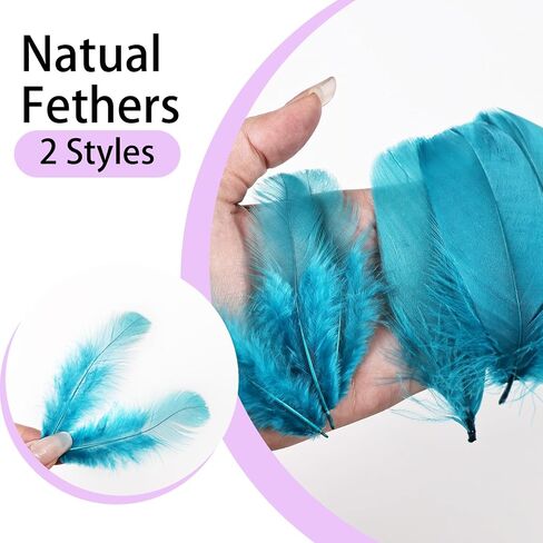 MAOFENG 480pcs Natural Feathers Bluk 3-5 inch Feathers Crafts Bluk for DIY Halloween Wedding Home Party Decorations,Golden Yellow in Saudi Arabia