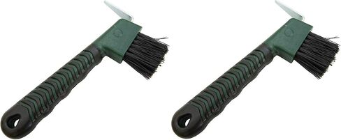 Hoof Pick Brush with Rubber Handle - 2 Pack in Kuwait