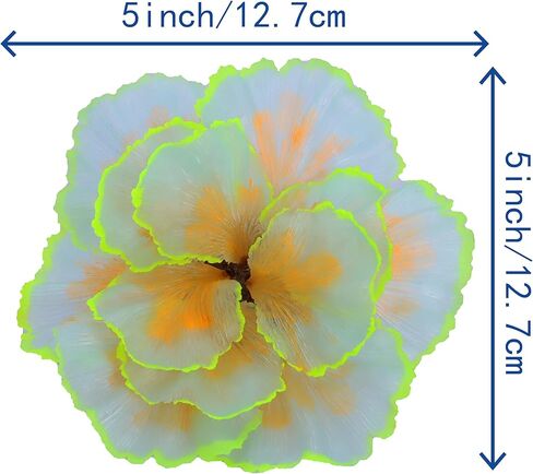 زخارف خزان السمك متوهجة زهرة الحوض الزخارف النباتات المائية النباتات بيتا دبابة السمك ديكور زخرفة السيليكون الاصطناعي مع تأثير متوهج لزخرفة المناظر الطبيعية خزان الأسماك (الوردي) in Kuwait