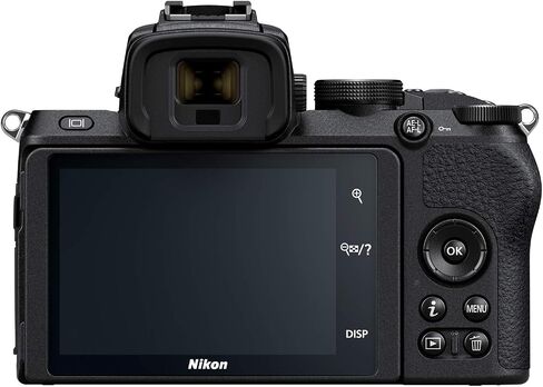 Nikon Z50II Mirrorless Camera 4K DX Body with 2 Lens Kit 16-50mm + 50-250mm VR 1788 Bundle with Deco Gear Photography Backpack +LED + Pack of 2 64GB Memory Cards + Software & Accessories in Saudi Arabia