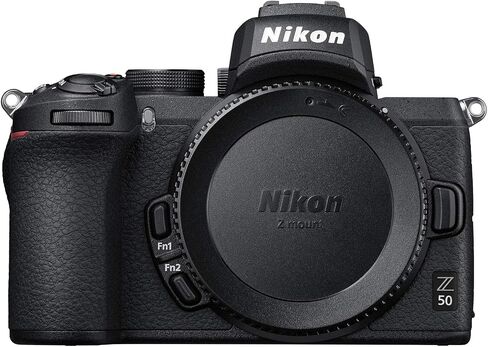Nikon Z50II Mirrorless Camera 4K DX Body with 2 Lens Kit 16-50mm + 50-250mm VR 1788 Bundle with Deco Gear Photography Backpack +LED + Pack of 2 64GB Memory Cards + Software & Accessories in Saudi Arabia