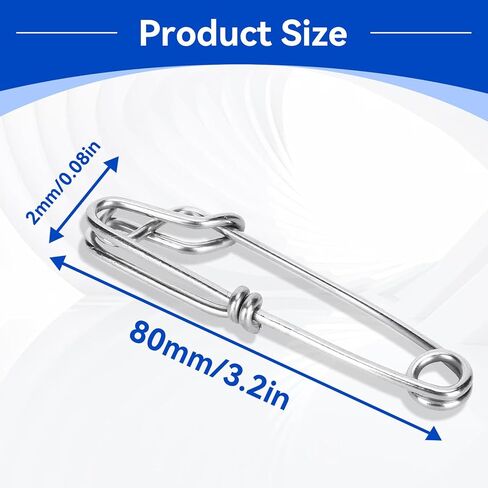 10 مساءً مقاطع طويلة لصيد الأسماك ، الفولاذ المقاوم للصدأ طويل الخطوط الطويلة مقطع التونة الطويلة شماعات فرع فرع ملحق الصيد in Kuwait