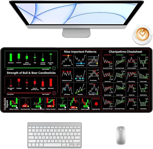 Katana Sword Desk Pad, Stitched Edges Mouse Pad, Large Office Desk Mat, Non-Slip Gaming Mouse Pad, Laptop Desk Pad, Desk Writing Pad for Office and Home in Saudi Arabia