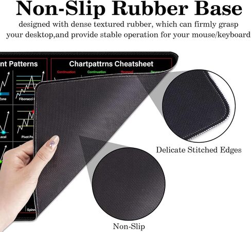 Katana Sword Desk Pad, Stitched Edges Mouse Pad, Large Office Desk Mat, Non-Slip Gaming Mouse Pad, Laptop Desk Pad, Desk Writing Pad for Office and Home in Saudi Arabia
