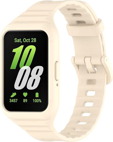 [6-pack]Compatible with Samsung Galaxy Fit3 (SM-R390) strap, one-piece TPU band, Sport Silicone Replacement Watch Bands for Galaxy Fit3 (SM-R390) strap for Men/Women in Kuwait