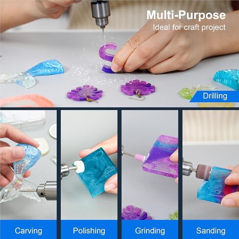Resin Bubble Remover - Efficient 99% Bubble Removal, 97 kPa High Vacuum, Resin Airless Machine for Epoxy Resin Casting, Resin Art Crafts, Silicone Mold, Jewelry Making in Saudi Arabia