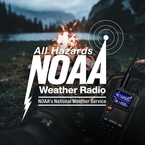 BAOFENG 5RM 10W Long Range Ham Radio – Upgraded UV-5R Handheld NOAA Weather Receiver, 2500mAh Rechargeable Battery, USB-C Charging, 999CH, Includes 771 Antenna, Hand Microphone & 805s Antenna (2 Pack) in Saudi Arabia