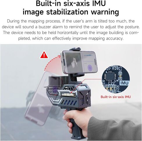 yahboom mapping mapping mapping scanning lidar tof tof Ranging RASEREMENT RADIUS 0.05-12M يدعم التطبيق ، ROS2 ، Linux ، مع شاشة OLED (مع T-Mini Plus) in Saudi Arabia