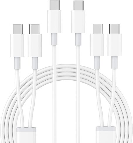 2 in 1 USB C to USB C/Lightning Cable Compatible for iPhone iPhone 16 15 14 13 12 11 XS XR X, 2 Pack 60W USB C Multiple Charging with Lightning/Type C Port iPhone Charger Cord Fast Charging Cable 6FT in Saudi Arabia