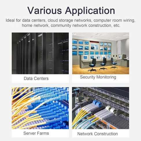 ipolex MPO Fiber Optic Loopback Cables -12-Core Singlemode(9/125μm) OS2 Female Fiber Loopback Adapter Testers Connectors in Kuwait