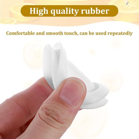 20 Pcs Rubber Saving Box Plug, Piggy Bank Stoppers Rubber Plugs Replacement Piggy Bank Plugs Round Piggy Bank Stopper for Coin Bank Saving Box, 5 Sizes(Black) in Saudi Arabia