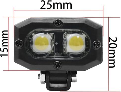 1/10 RC Crawler Light Bar ، RC Car LED مصابيح LED ، مصباح أمامي مشرق لـ 1/10 RC Crawler Car TRX6 SCX10 CAPRA WRAITH RR10 MST GEN8 (S4) in Kuwait