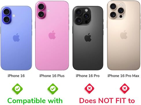 IPG Prolens CD CD Frame Camera Lens Protector for iPhone 16/16 Plus ، فئة من ألومينا سيليكات فئة ، وضوح HD ، غطاء عدسة الكاميرا الفردية المقاومة للخدش لـ IPH16/+CDRED in Kuwait
