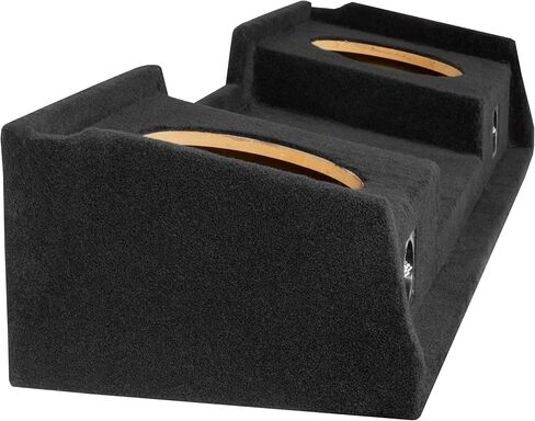 NVX VE-GM-SLVECG1-D10S FIT Dual 10 "ختم فارغ الفارغ لأسفل إطفاء Subwoofer Troucs لشيفروليه سيلفرادو 1999-2006 و GMC Sierra Extended CAB شاحنات CAB in Kuwait