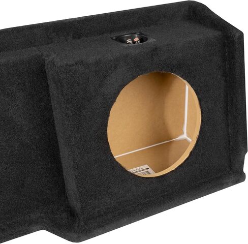 NVX VE-GM-SLVECG1-D10S FIT Dual 10 "ختم فارغ الفارغ لأسفل إطفاء Subwoofer Troucs لشيفروليه سيلفرادو 1999-2006 و GMC Sierra Extended CAB شاحنات CAB in Kuwait
