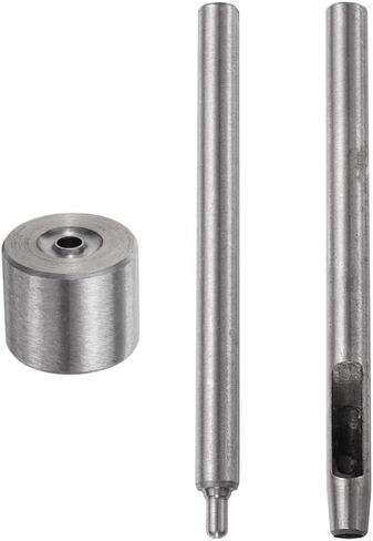 UXCELL Eyelet Hole Bunch Die Tool ، 6mm Grommet Setter Hollow Punch for Leather Craft Craft Handbag Curtain Setter in Saudi Arabia