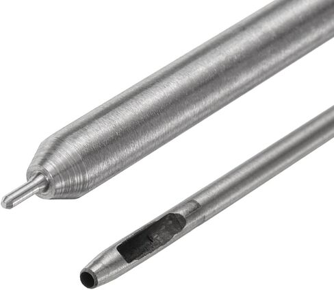 uxcell Eyelet Hole Punch Die Tool, 6mm Grommet Setter Hollow Punch for Leather Craft Clothing Handbag Fabric Curtain Setter in Saudi Arabia