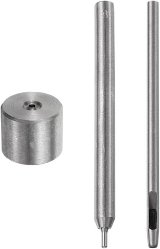 uxcell Eyelet Hole Punch Die Tool, 6mm Grommet Setter Hollow Punch for Leather Craft Clothing Handbag Fabric Curtain Setter in Saudi Arabia