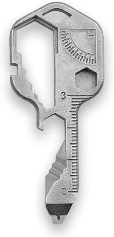 24-in-1 Multi-Tool Key - Portable Stainless Steel Key Tool with Screwdriver, Wrench, Bottle Opener, Keychain Tools for Outdoor, Camping, Hiking & Everyday Carry (Colorful) in Saudi Arabia