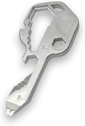 24-in-1 Multi-Tool Key - Portable Stainless Steel Key Tool with Screwdriver, Wrench, Bottle Opener, Keychain Tools for Outdoor, Camping, Hiking & Everyday Carry (Colorful) in Saudi Arabia
