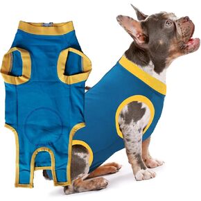 Dog Surgery Recovery Suit After Spay, Dog Onesies for Small, Medium & Large Pet, Abdominal Wounds Post Surgical Recovery Suit lternatives to E-Collars Bandages Recovery Cones
