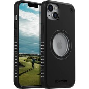 Rokform - iPhone 14 Plus Case ، Eagle 3 Series ، Dual Magnet + Magsafe متوافق ، iPhone 14 Plus Golf Case ، غطاء iPhone النحيف وخفيف الوزن ، Armor Strapted Armor (Black)