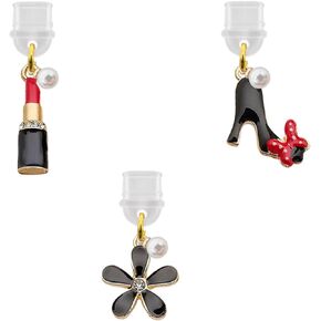Cute 3 Piece Suit Dust Plug Charm Compatible with Kindle Paperwhite 2021 Released,Pendants Dustproof Plugs,Charging Port Plugs Pendants for Most Phone