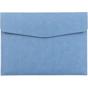 PU Leather A4 FILE FOLDER FOLDER HOURPROOP DOSTORCE DOSTORGE VIRCORD VIRCORD DOSTORGE VIRGINER CASE مع الإغلاق المفاجئ للمنزل الأسود