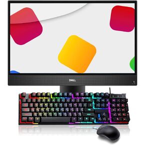 Dell OptiPlex 5260 All-in-One Desktop, 21.5" FHD (1920 x 1080) Display, Core i5-8400 2.8GHz, Up to 4.0GHz, 16GB RAM, 256GB SSD, Keyboard & Mouse, USB BT+WiFi, NO CAM, Windows 10 Pro (Renewed)