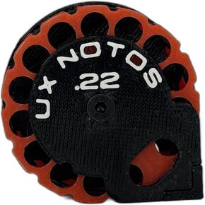 14-Shot Rotary Magazine for The Umarex Notos .22 PCP Air Rifle - 3D Printed