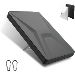 غلاف واقية من Starlink Mini ، تصميم عرقلة الإشارة صفرية مع خطافات مقاومة للأشعة فوق البنفسجية ومقاومة للأشعة فوق البنفسجية للمغامرات الخارجية ، وغطاء Starlink Mini ، وملحقات Starlink (أسود)