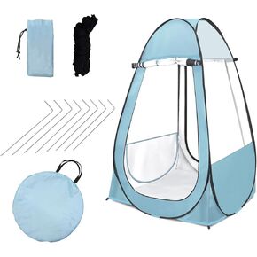 Pop Up Tent, Instant Clear Sports Tent - PVC Bubble Tents for Outside Fishing Pod Sun Shelter with 2 Windows for Watching Sports Events, Camping, Hiking, Fishing, Beach 39.37 * 39.37 * 64.56"