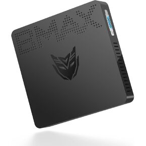 Bmax B1 Pro Mini PC, Fanless Intel N4000(up to 2.6GHz), 8GB LPDDR4/128GB eMMC,Mini Desktop Computer WiFi5 HDMI/VGA Port 4K HD 2.4GHz/5GHz Dual WiFi BT4.2 Mini Computer