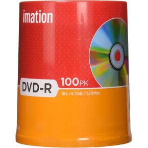 16x DVD-R 4.7GB 100 Pack Spindle