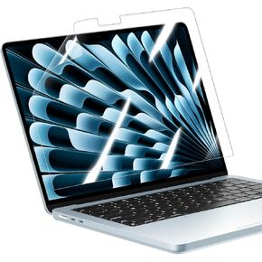 2 Pack Screen Protector for 2025 MacBook Air 13.6 inch M4 Chip A3240 Clear High Definition 5H Hardness Filter Laptop Protector Accessories (Air 13.6 inches)