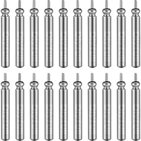 20 pcs صيد الأسماك بطارية CR425 قابلة لإعادة الشحن بطارية تعويم الصيد لصيد الأسماك LED نصائح بوبر توهج العصي تعويم الليل إكسسوارات الصيد