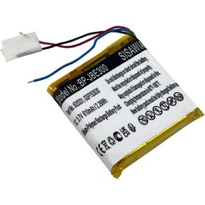 Replacement Battery for JBL E45BT,E55BT,Everest Elite 300,Everest Elite E45BT,Everest Elite E55BT,Live 650BT NC,633331,GSP753030,610mAh