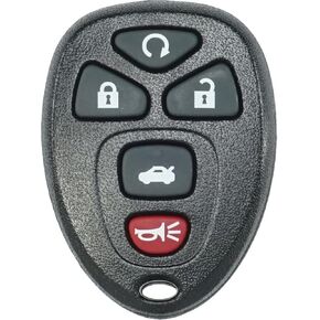 Keyless Entry Remote Start Control Key Fob Replacement Fits for Chevy Impala 2006 2007 2008 2009 2010 2011 2012 2013 Chevrolet Impala Limited Monte Carlo Cadillac DTS Buick Lucerne OUC60270