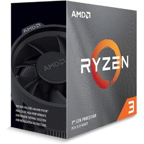 AMD Ryzen 3 3300X 4-Core, 8-Thread Unlocked Desktop Processor with Wraith Stealth Cooler