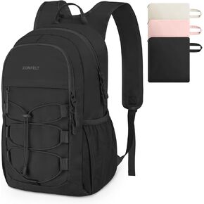 ZOMFELT Hiking Backpack for Women Men, 15L Lightweight Packable Backpack for Trip, Water Resistant Small Travel Backpacks