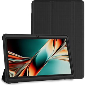 PRITOM K7PRO 7 inch Tablet with case 32 GB -Android 13 Tablet PC with Quad Core Processor, HD IPS Display, Dual Camera, WiFi, Bluetooth, Lightweight, 2025 (Black)