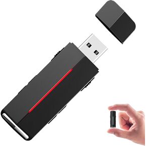 Digital Voice Recorder, USB Flash Device with 1600 Hrs Music Capacity, Perfect Capture Every Word for Lecture Interview Meeting Class