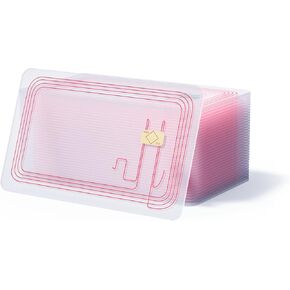 10pcs NFC Tags Clear NFC Cards NFC 215 Cards Rewritable Ntag 215 NFC Tags Transparent NFC Chip Blank NFC Tag NFC Wifi Tag，Compatible with Amiibo and TagMo for All Phone NFC Enabled