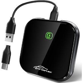 Wireless Carplay Adapter for Apple Converts Wired to Wireless,