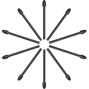 HUION 10 Pack Replacement Nibs PN06 Compatible with Pen Stylus PW600L for Drawing Tablets Kamvas 13(Gen 3), Kamvas Pro 19， Kamvas Pro 27