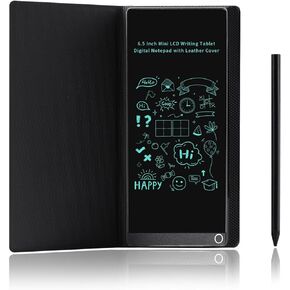 6.5inch Digital Notepad Portable Mini LCD Writing Tablet Electronic Notebook with Protective Cover Reusable Drawing Board
