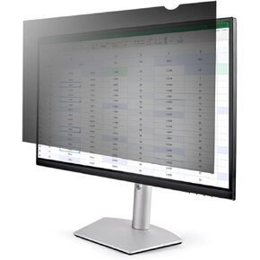 StarTech.com Monitor Privacy Screen for 19" PC Display - Computer Screen Security Filter - Blue Light Reducing Screen Protector Film - 16:10 Widescreen - Matte/Glossy - +/-30 Deg., TAA