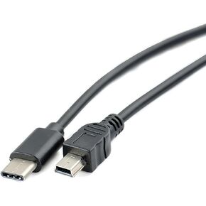 USB C Compatible with Canon OTG Adapter Cable, Type-C to Mini USB Data Transfer Photo Video File sync